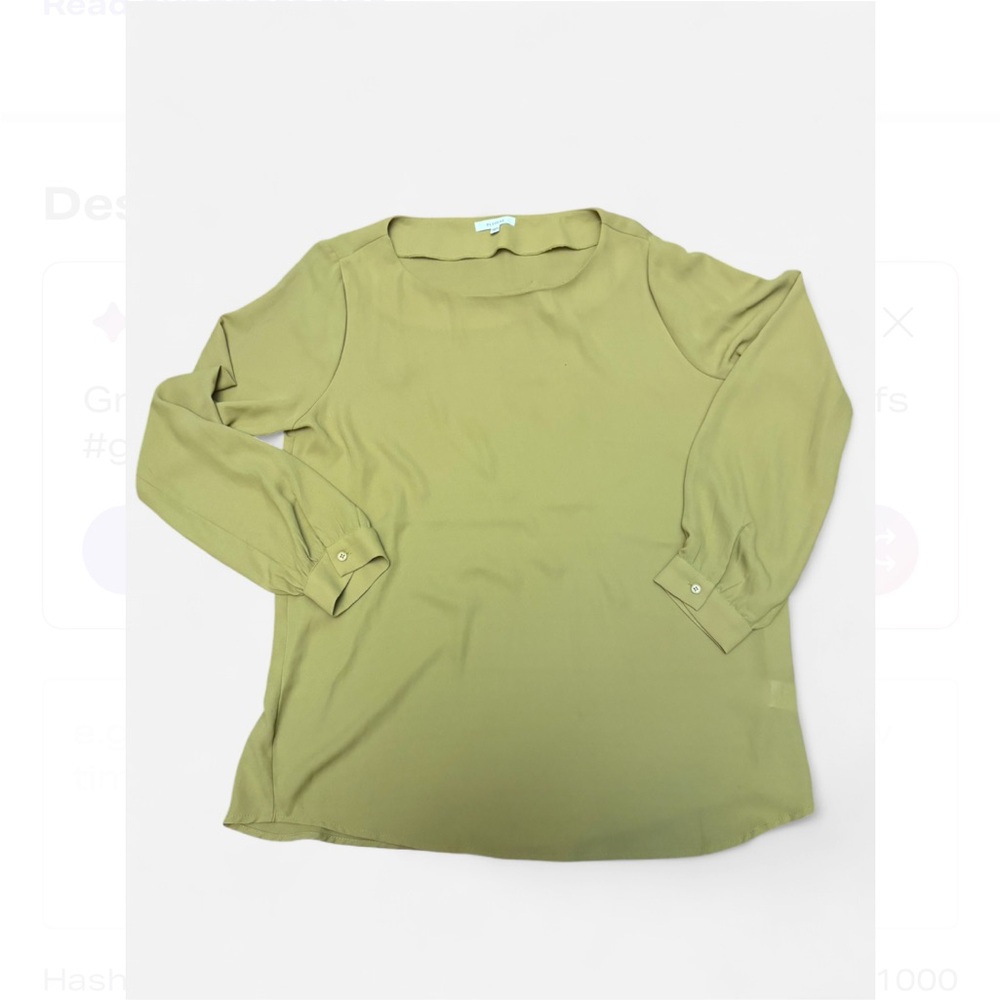 Pleione Sage Green Women's Blouse